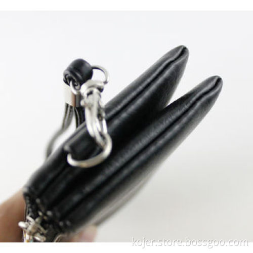 Universal Case Mobile Phone Pouch, Made of PU Leather, with Zipper and Lanyard